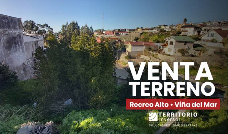 SE VENDE TERRENO UBICADO EN RECREO ALTO