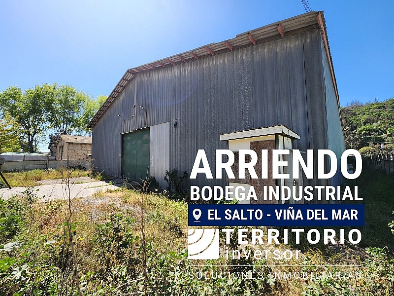 ARRIENDO GALPN EN SECTOR INDUSTRIAL