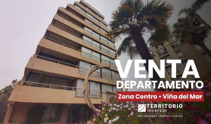 ARRIENDO EXCLUSIVO DEPTO. 1 PONIENTE, VIA DEL MAR.