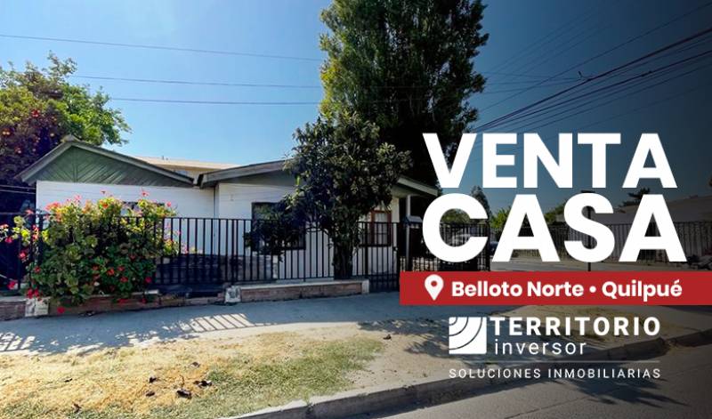 SE VENDE CASA ESQUINA CON GRAN TERRENO EN BELLOTO NORTE