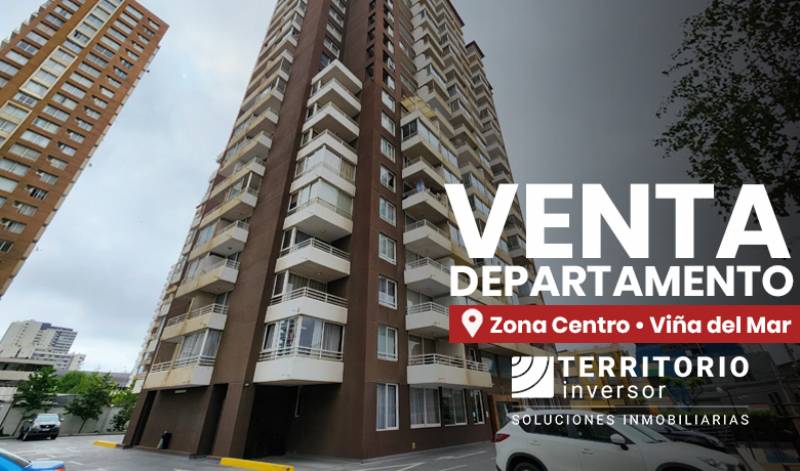SE VENDE DEPARTAMENTO EN ZONA CENTRO DE VIA DEL MAR