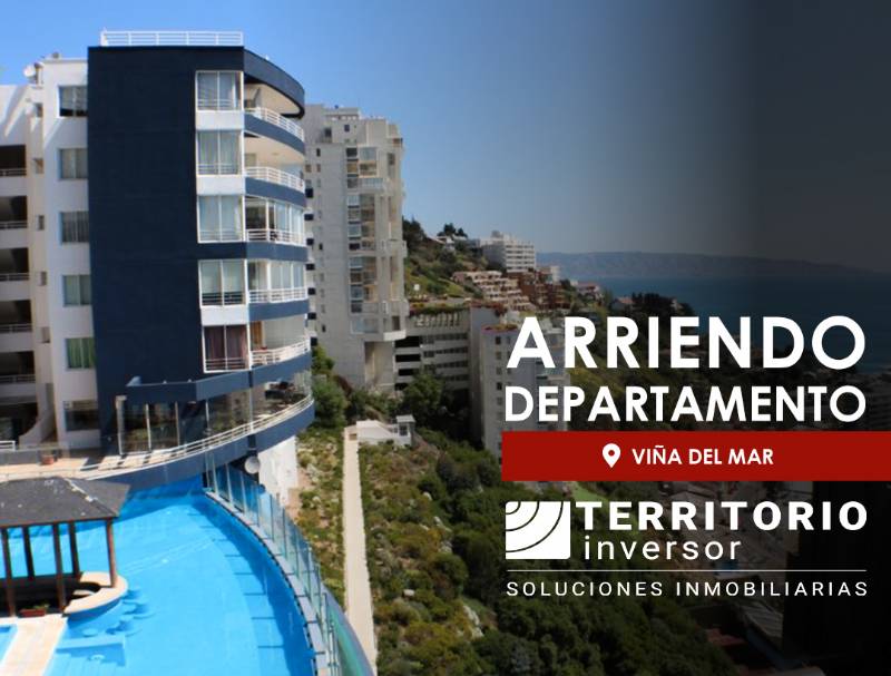 SE ARRIENDA DEPARTAMENTO AMOBLADO CON VISTA AL MAR...