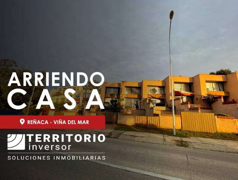 SE ARRIENDA CASA [2D, 2B, 1E] EN REACA...                      