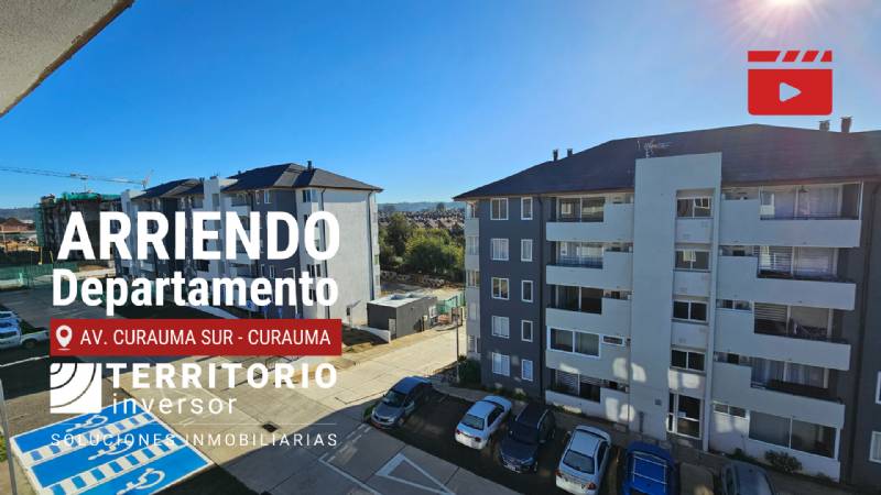 ARRIENDO DEPTO NUEVO EN AV. LOMAS DE LA LUZ, CURAUMA.