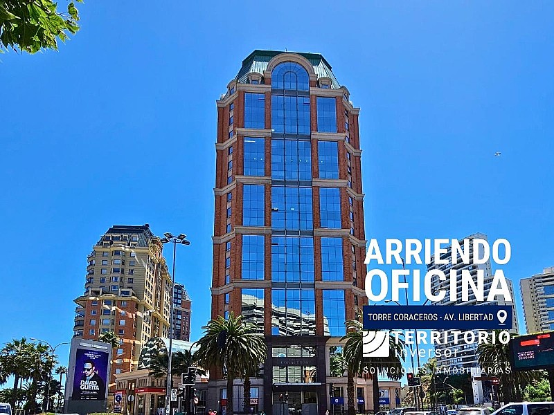 ARRIENDO OFICINA TORRE CORACEROS, VIA...                        