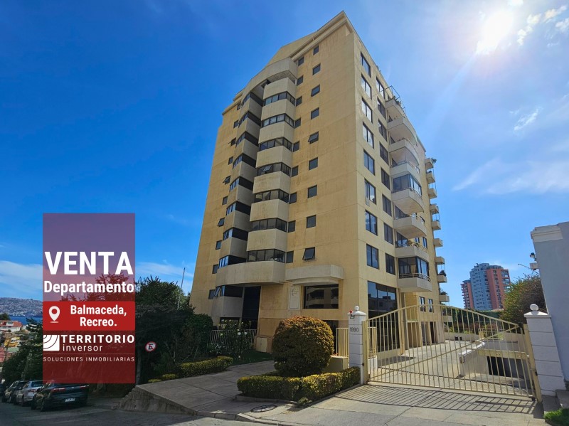 DEPTO. CON VISTA AL MAR EN RECREO / 2D+2B, 2 ESTAC. Y BODEGA